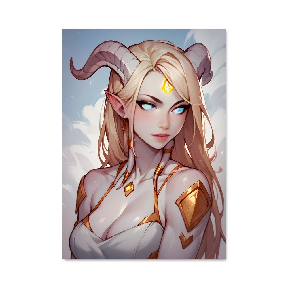 Poster L'Élue des Ombres – affiche World of Warcraft
